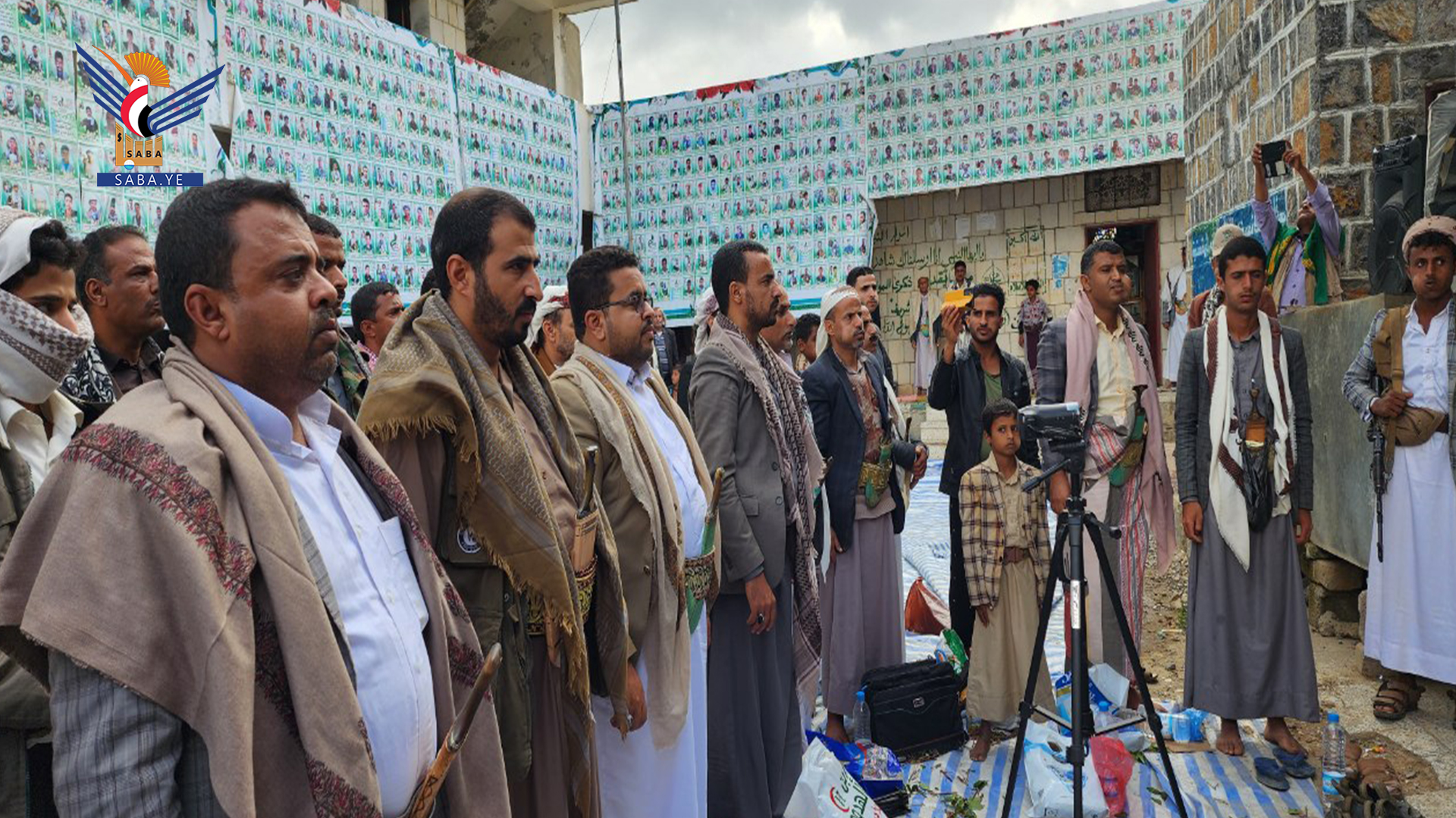 فعالية ثقافية وافتتاح معرض صور الشهداء في أفلح اليمن